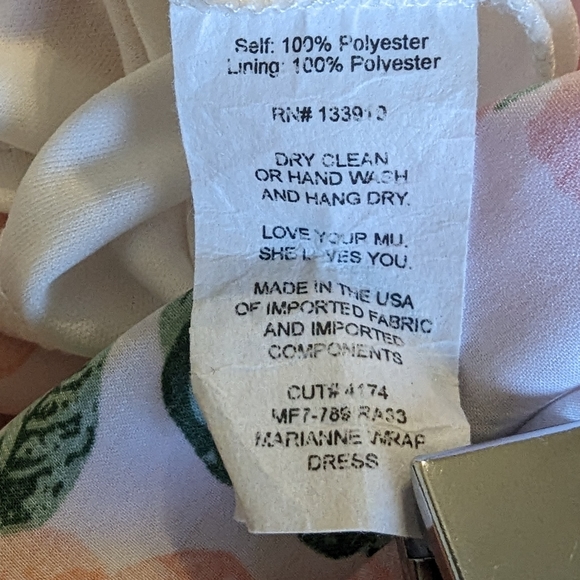 Show Me Your Mumu Marianne Pink Floral Wrap Maxi Dress Size Small. EUC - Picture 6 of 6